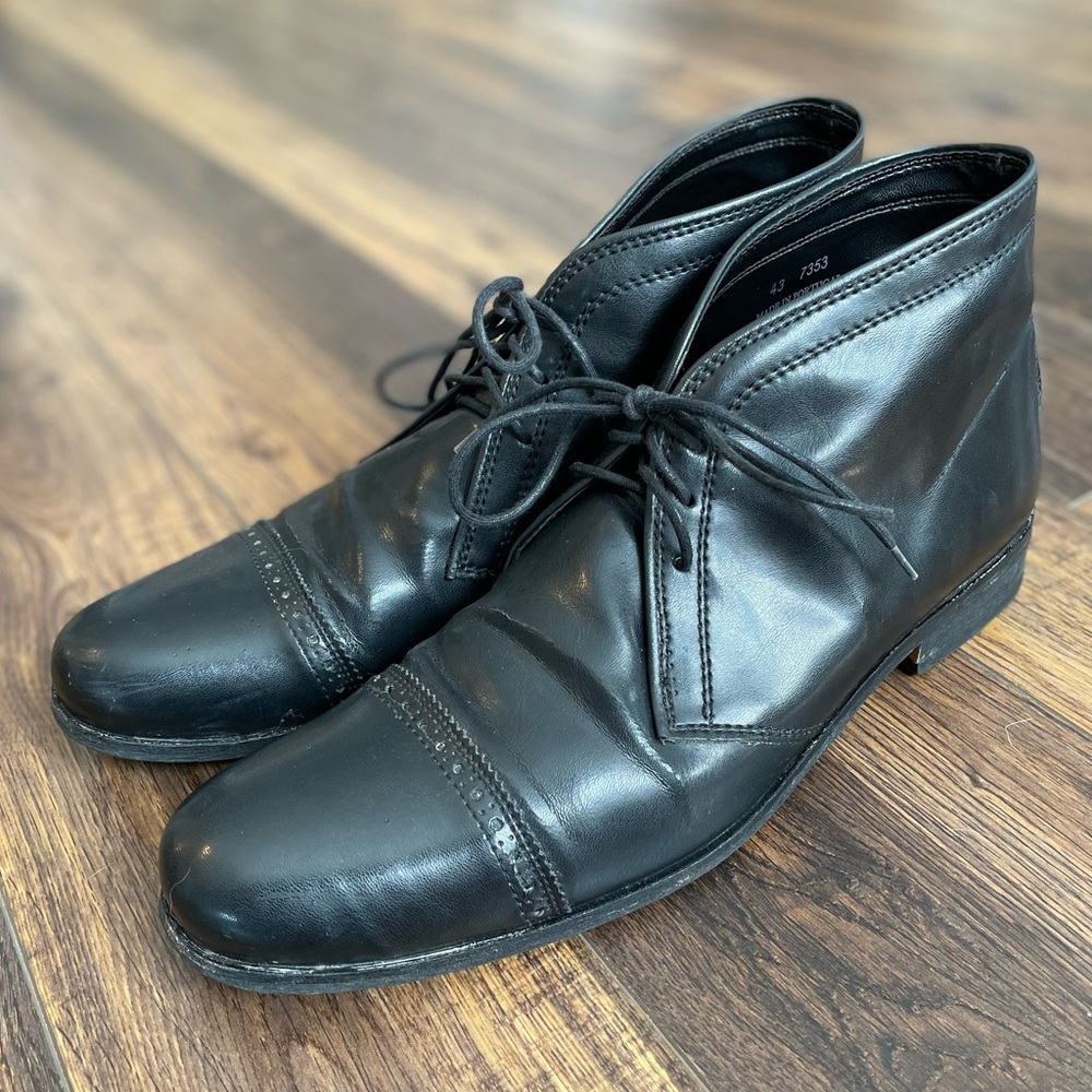 Novacas vegan leather dress boots EU sz 43